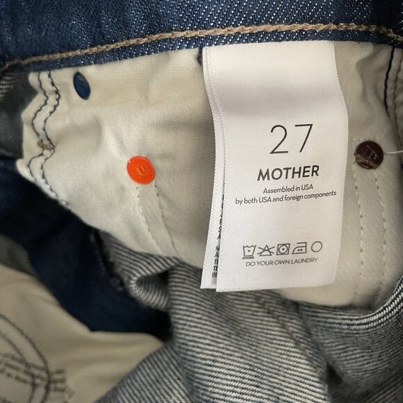 MOTHER SNACKS! The Kegger Heel Loose Fit Jean in Clean Your Plate Size 27 - Picture 7 of 12